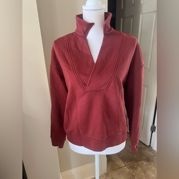 Banana Republic pullover top. V neck Small long sleeve worn once excellent cond - Picture 8 of 10